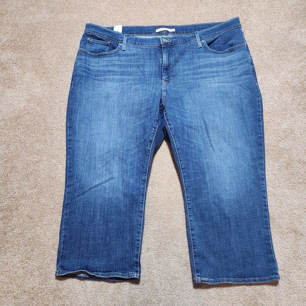 Levi's 311 Jeans Women 24W High Rise Shaping Skinny Capri